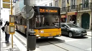 Carris CCFL - MAN 18.310 HOCL Caetano CityGold MAN 2KD - Bus 2226 - Carreira Line 714 [HD VP9]