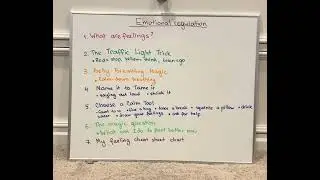 Emotional regulation. Quick lesson for kids 