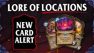The Most Sinister Locations in Hearthstone ⁨@TheKarazhanLibrary | Card Reveal | CATACLYSM