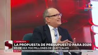Entrevista a Jonathan Menkos, Ministro de Finanzas #tvaztecaguate
