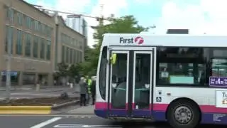 BUCHANON ST BUS STATION DURING COMMONWEALTH GAMES AUGUST 2014