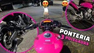 HORNET ROSA S&Oacute; O CANO 3 POLEGADAS🔥MUITO ALTO