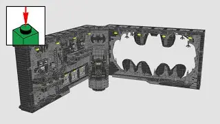 LEGO DC 76252, Batcave&nbsp;&ndash; Shadow Box - building instructions