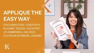 Applique the Easy Way: Machine Embroidery Tips & Tricks