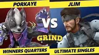 Smash Ultimate Tournament - JLim (Snake) Vs. Porkaye (Wolf) The Grind 98 SSBU Winners Quarters