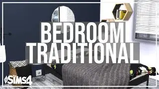 The Sims 4: Speed Build | BEDROOM | Traditional House | + CC List.