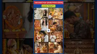 Saraswati Puja Gemini AI Photo Editing| Google Gemini AI Photo Editing| Saraswati Puja Photo Prompt