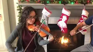 Hark, the Herald Angels Sing - Christmas Violin Duet