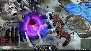 Cabal Test Server Dark Mage Frozen Canyon