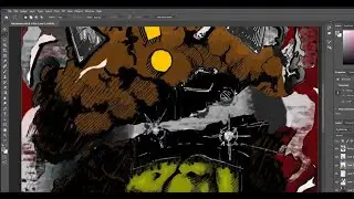 PHOTOSHOP NFT DRAWING SPEEDFOWARD