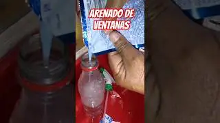C&Oacute;MO SE HACEN ARENADO DE VENTANAS #tutorial #casa #decoration