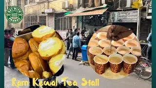 Lucknow&rsquo;s Best Tea Stall | Ram Kewal Tea Stall #lucknowstreetfood #indianstreetfood