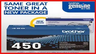 Brother Genuine High Yield Toner Cartridge, TN450, Replacement Black Toner