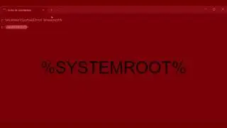 2 windows Environment Variables %homepath% and %systemroot%