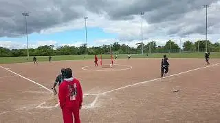 Double Play action #softball #detroit 