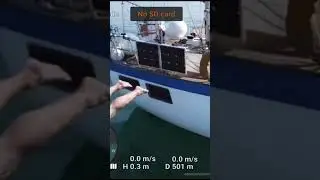 DIVING OFF A BOAT: Yacht Skipper Takes a Refreshing Plunge