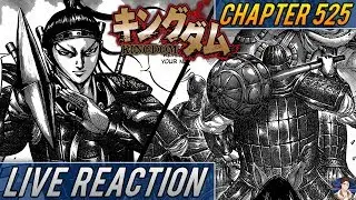 Kingdom Chapter 525 Manga LIVE Reaction - STANDOFF!!