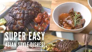 Super Easy Braised Beef & Asian Spiced Roasted Lamb Rack &bull; Party Recipes &bull; Potluck Meat Dishes