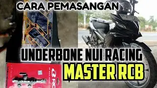 CARA PASANG UNDERBONE NUI RACING MX KING MALAYSIA STYLE‼️ #fahmiwah #mxking