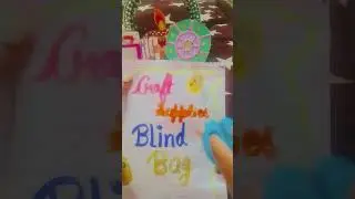 open a craft supplies blind bag 🛍️