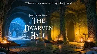 LOTR Ambience for Sleep & Relaxation | Cozy Winter Night in Middle-earth (2 Hours)