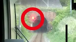 【緊急停車】これが日本の鉄道の安全対策だ！　前面展望 鎌倉→北鎌倉(横須賀線)