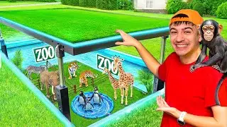 Nous Avons Construit Un Zoo SECRET Dans Notre Maison !