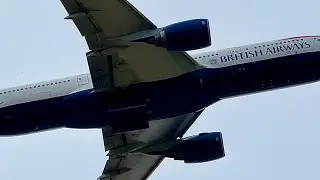 PLANESPOTTING FROM LONDON HEATHROW AIRPORT - RW09R Departures - Myrtle Avenue - 17th June 2023 - 4K