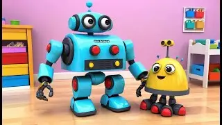Cobbler Cobbler Fix My Robot Shoe 🤖👞 | Fun Robot Rhyme for Kids