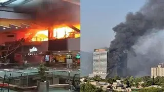 Centaurus Mall Caught Fire | 09 Oct 2022 | Live Footage