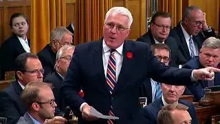 My Question in the House of Commons - November 6, 2017