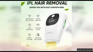 XSOUL At-Home IPL Hair Removal for Women and Men Hair Removal Review