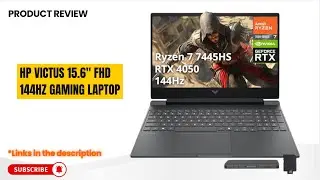 Обзор игрового ноутбука HP Victus 15 2025 года | Процессор Ryzen 7 7445HS + видеокарта RTX 4050, ...