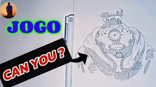 HOW TO DRAW JOGO FROM ||#JUJUTSU KAISEN||EASY IDEAS FOR BIGINNER'S