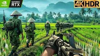 Vietnam Farm Attack | Call of Duty Cold War Gameplay | Break on through Cold War | 4K 60FPS