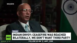 Ambassador H.E. Mr. Vinay Kumar gives interview to RT on 15 May 2025