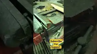 Potong Baut pakai Gergaji #shorts #machinist #lathe #machineshop #cnc #mine