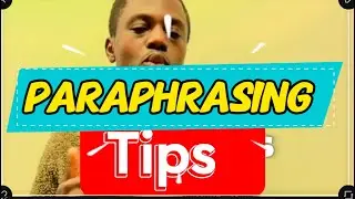 The paraphrasing strategy that beats anti plagiarism 