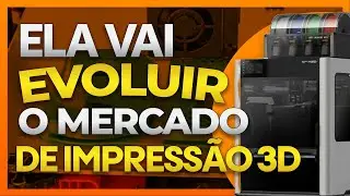 ELA VAI EVOLUIR O MERCADO DE IMPRESSÃO 3D | Bambu H2D