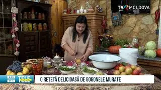 Rosiii Gogonele implute cu usturoi si verdeata pentru iarna