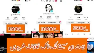 Active TikTok Accounts For Sale | TikTok Accounts For Sale In Cheap Price 2024