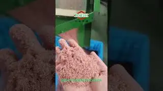 300KG/H Wire Chopper from BSGH | Crushing and Separating Copper from PVC #copperchopper #wirechopper