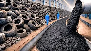 HOW IT’S MADE: MILLIONS OF RECYCLED TIRES TURN INTO RUBBERIZED ASPHALT