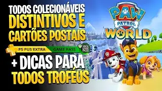 PATRULHA CANINA WORLD: PS PLUS EXTRA / GAME PASS TODOS COLECIONÁVEIS E DICAS PARA TROFÉUS