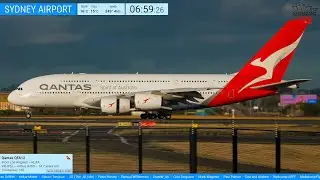 🔴 LIVE Plane-Spotting at Sydney Airport with Kurt...  (Elise Mrs H Returns home QF12)   - 29.12.25 🔴