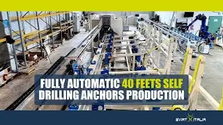 EVIRT ITALIA SELF DRILLING ANCHOR AUTOMATIC LINE