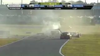 24h Daytona 2014 Gidley, Malucelli Horrorunfall