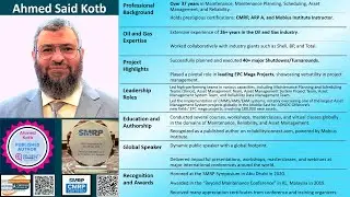 Professional Biography | International Trainer & Conference Speaker (2014&ndash;2025) - Ahmed Said Kotb