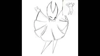 SKA CHA CHA! hornet animation #animation #hollowknight #hornet 