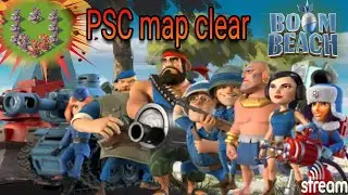 PSC map clear|Boom Beach|CRYSTALS!